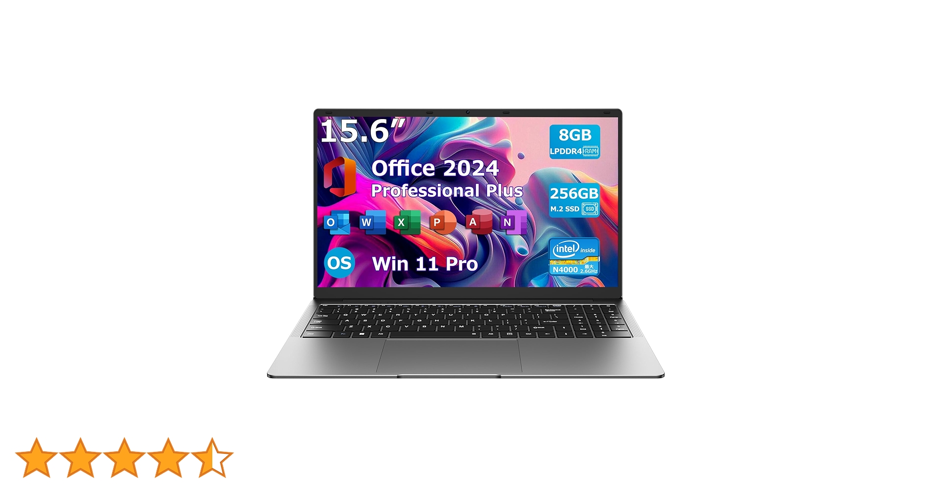 Amazon.co.jp: TPV Office 2024搭載 ノートパソコン 15.6型 1920×1080